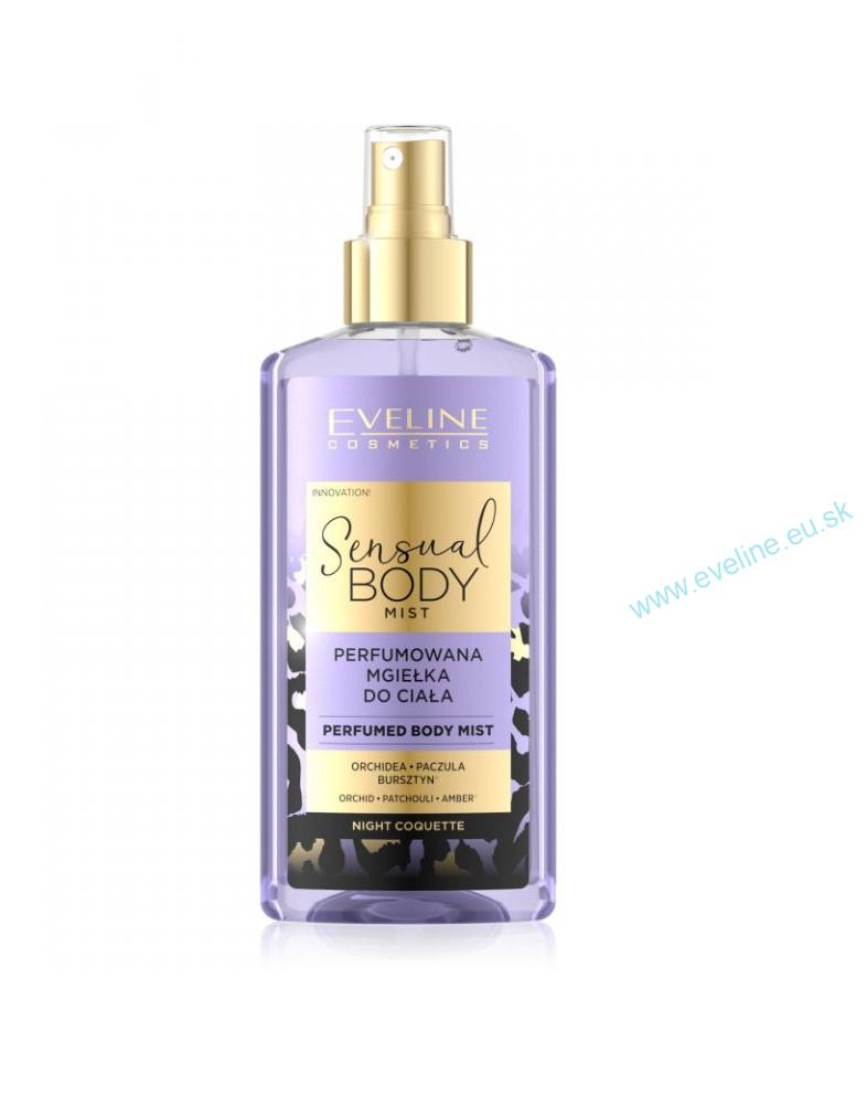 EVELINE Sensual body mist - parfumovaná telová hmla Night coquette