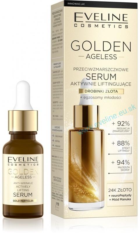 EVELINE GOLDEN AGELESS PROTIVRÁSKOVÉ AKTÍVNE LIFTINGOVÉ SÉRUM