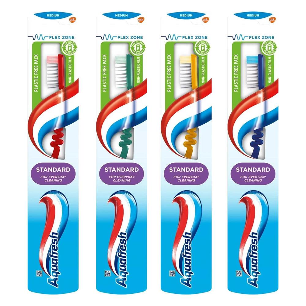 Zubná kefka Aquafresh Standard - stredná 1 ks