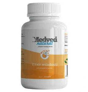 Medveď natural Elixír mladosti 30 kapsúl