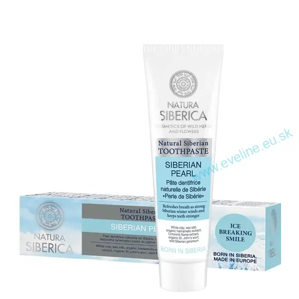 Siberica Natura Siberian Pearl zubná pasta 100 g