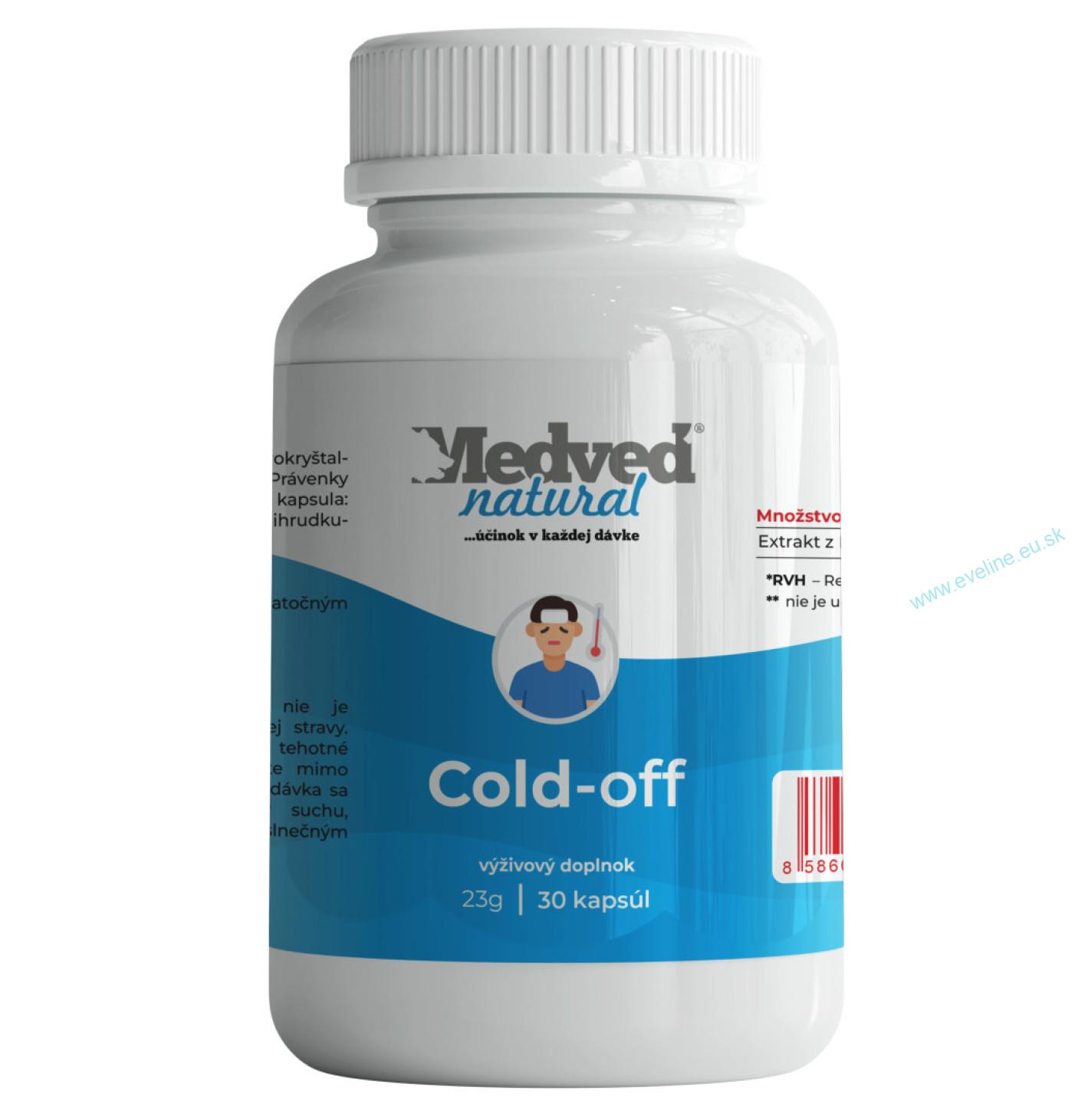 Medveď natural Cold-off 30 kapsúl