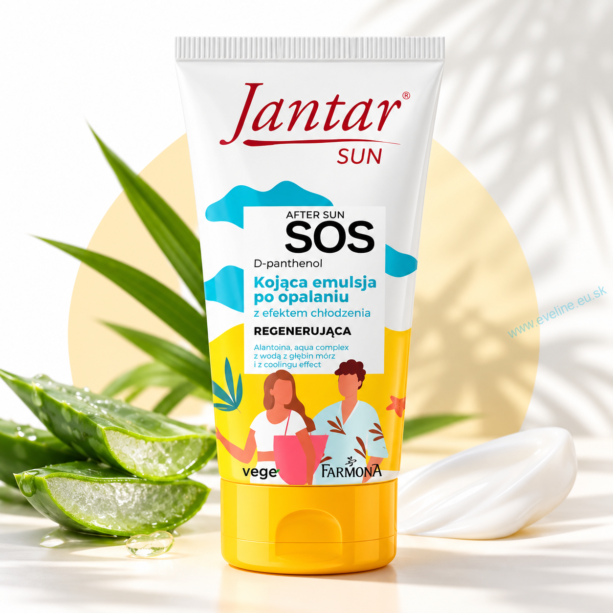 Farmona Jantar Sun emulzia po opaľovaní s chladivým účinkom 150ml