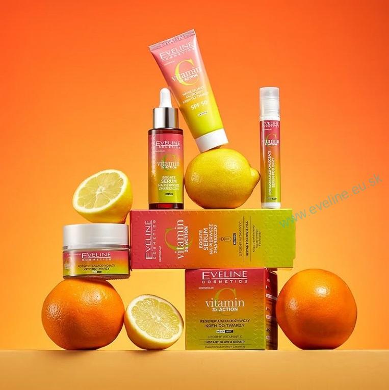 EVELINE Vitamin C 3x Action - Rozjasňujúca micelarná voda 
