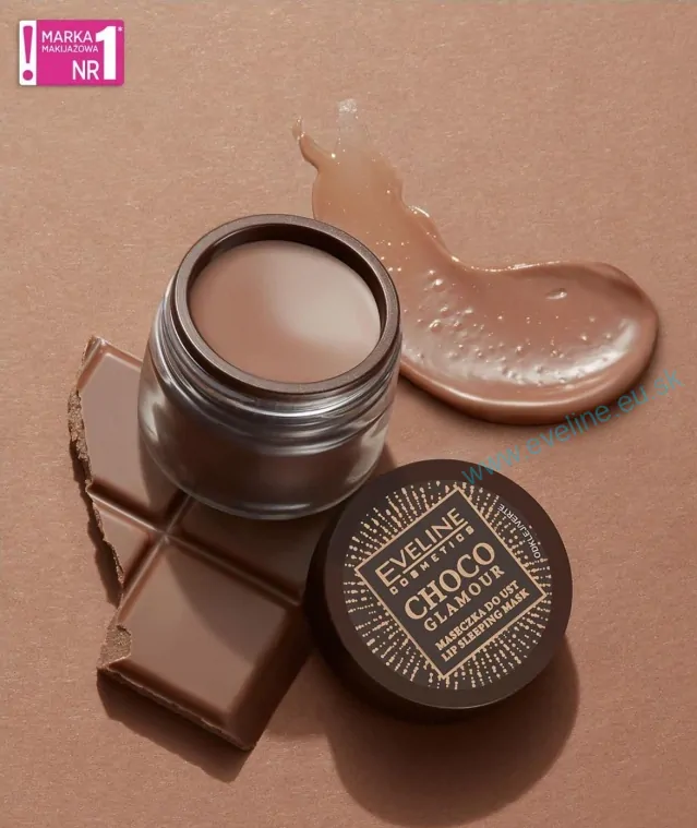 CHOCO GLAMOUR - INTENZÍVNE REGENERAČNÁ MASKA NA PERY NA NOC