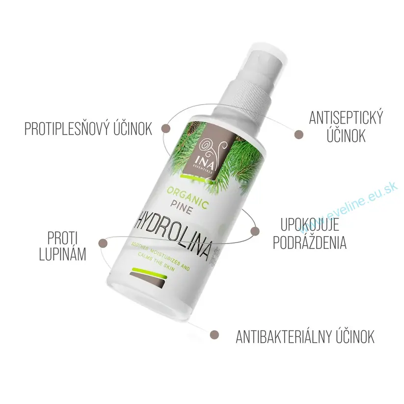 INA ESSENTIALS HYDROLINA™ - Organická voda z Bielej Borovice - Sprej na kožnú Plesňovú  infekciu a Páchnuce nohy