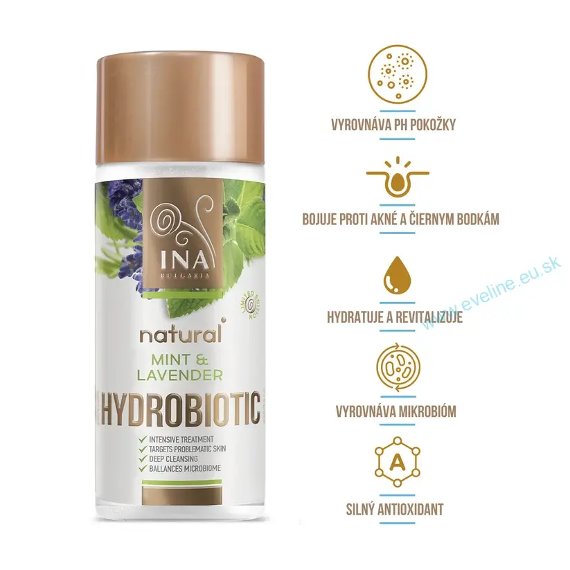 INA ESSENTIALS INA HYDROBIOTIC™ - Levanduľa & Mäta - intenzívna starostlivosť o Akné