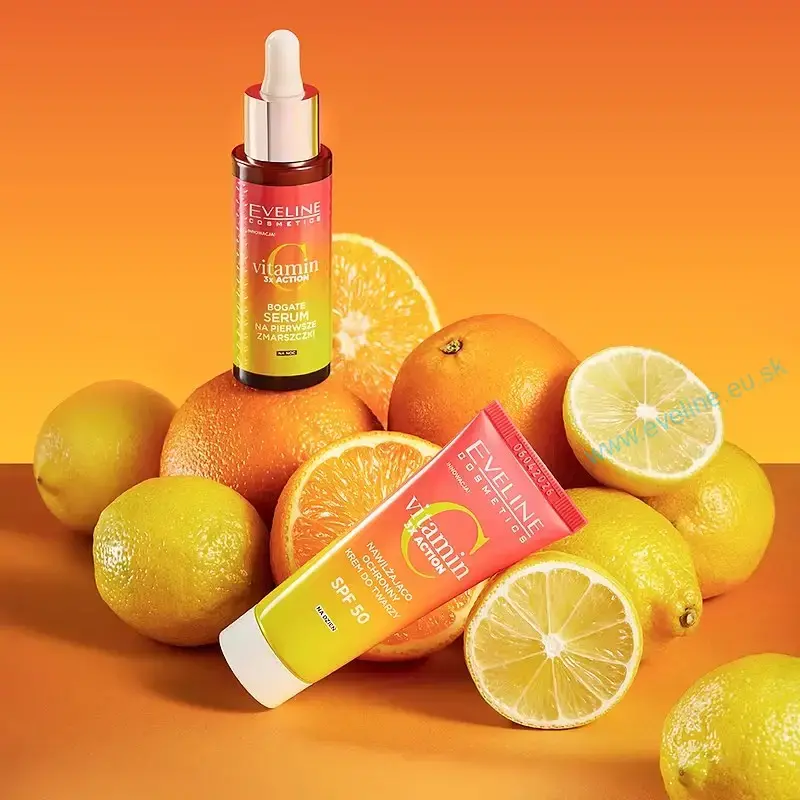 VITAMIN C 3XACTION - HYDRATAČNÝ A OCHRANNÝ KRÉM NA TVÁR SPF 50