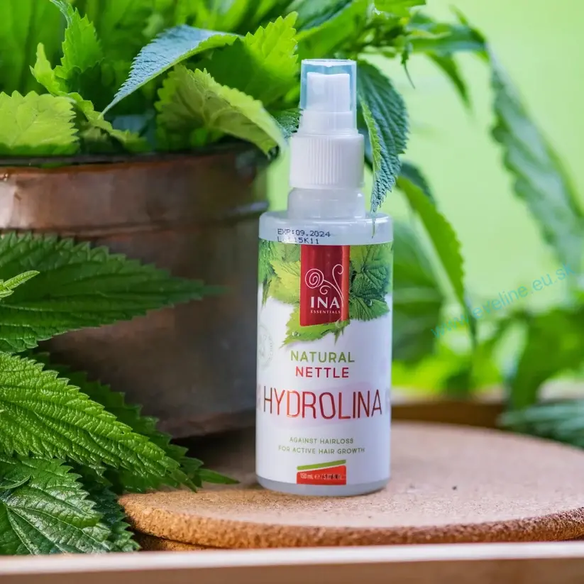 INA ESSENTIALS HYDROLINA™ - Voda z Divokej Žihľavy - Vlasový sprej na Vypadávanie vlasov  a Mastné vlasy